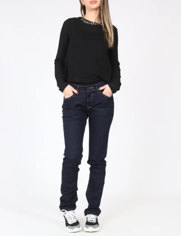 Blugi Bershka, bleumarin