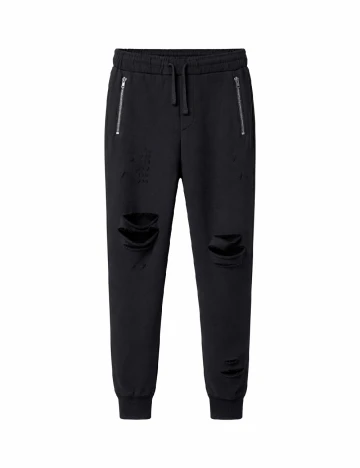 Pantaloni Bershka, negru