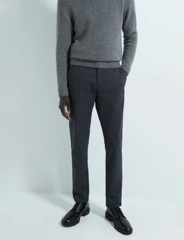 
						Pantaloni Zara, bleumarin