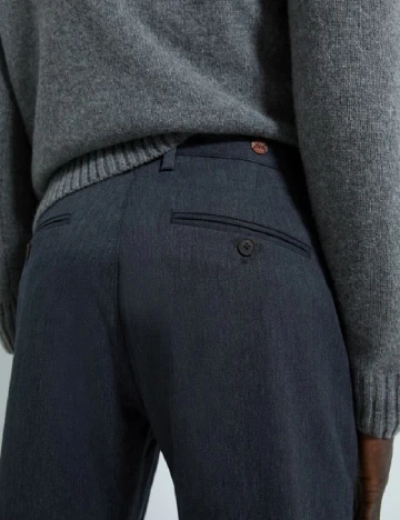 Pantaloni Zara, bleumarin