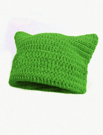 Caciula Shein Kids, verde