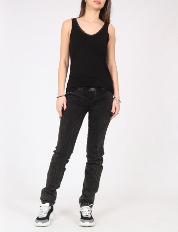 Pantaloni Bershka, negru