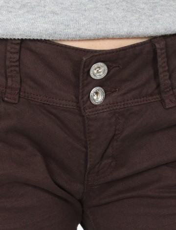 Pantaloni Bershka, maro