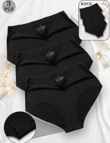 
						Set chiloti 3 perechi SHEIN, negr