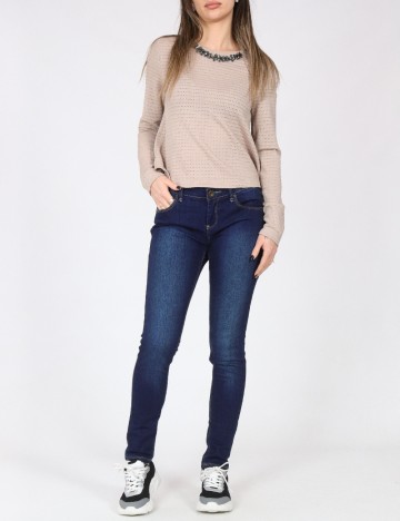 Blugi Bershka, albastru