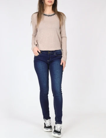 Blugi Bershka, albastru