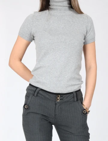 Pantaloni Bershka, gri