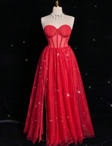 
						Rochie lunga SHEIN CURVE, rosu