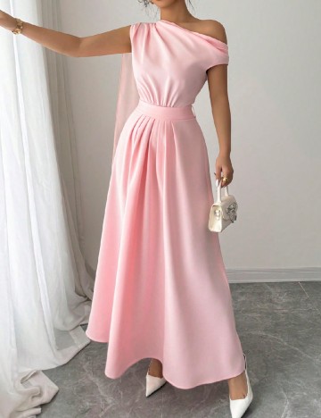 
						Rochie lunga SHEIN, roz