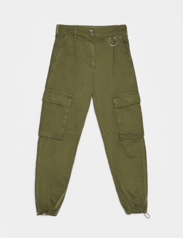 
						Pantaloni Bershka, verde