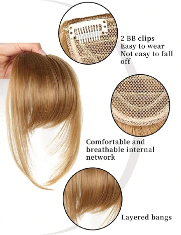 Extensie de par SHEIN, galben