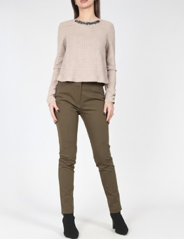 
						Pantaloni Uterqüe, kaki