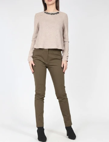 Pantaloni Uterqüe, kaki