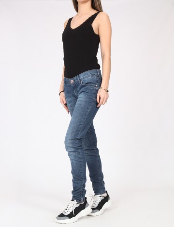 Blugi Bershka, albastru