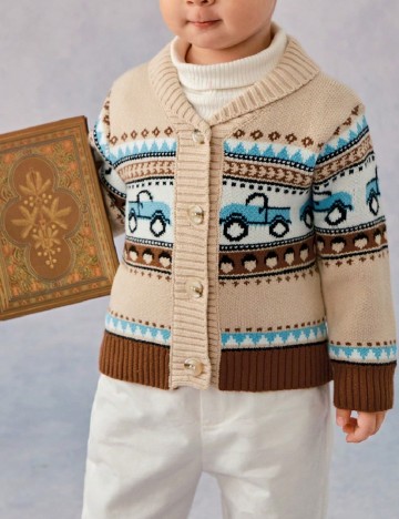 Cardigan Shein Kids, mix culori