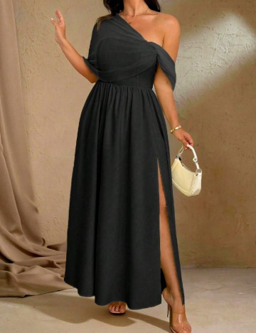 
						Rochie lunga SHEIN CURVE, negru