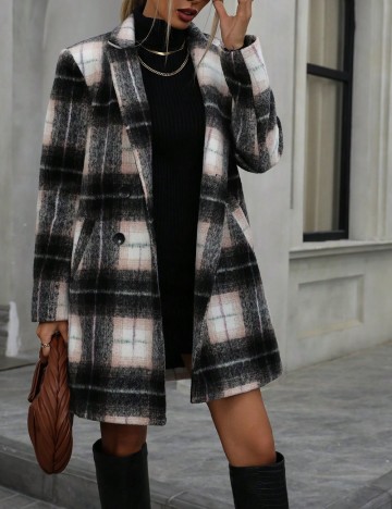 
						Palton SHEIN, mix culori