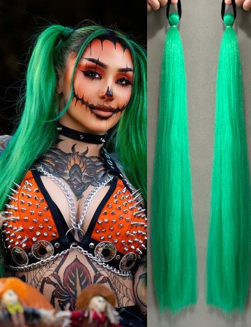 Extensie de par SHEIN, verde