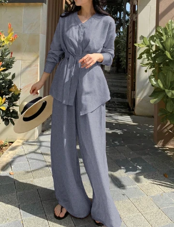 Compleu Dazy, albastru