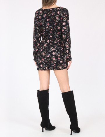 Salopeta Bershka, floral print