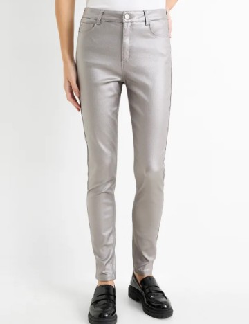 Pantaloni C&A, argintiu