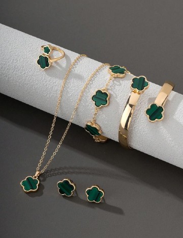 
						Set bijuterii SHEIN, auriu