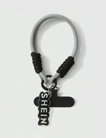 Breloc SHEIN, gri/negru