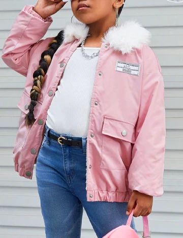 Geaca Shein Kids, roz