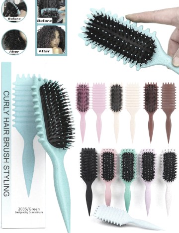 
						Perie de par SHEIN, albastru