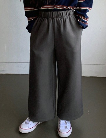 
						Pantaloni Shein Kids, gri inchis