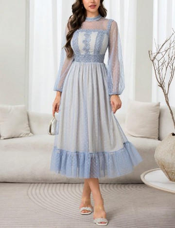 
						Rochie medie SHEIN, albastru