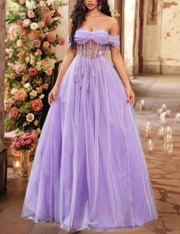 Rochie lunga SHEIN, mov