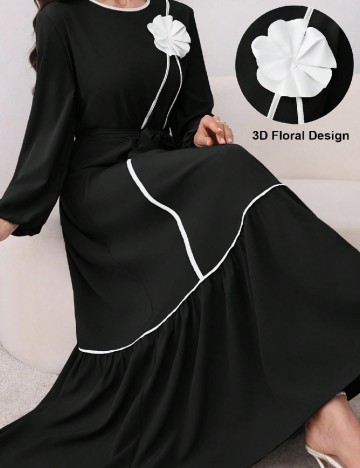 Rochie lunga SHEIN, negru