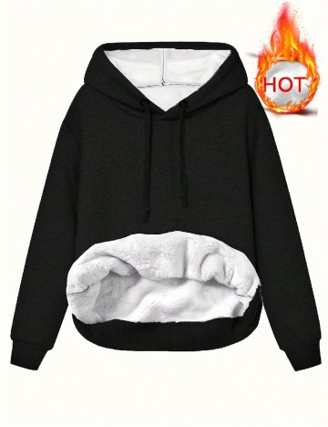 
						Hanorac SHEIN, negru