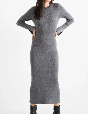 Rochie lunga C&A, gri
