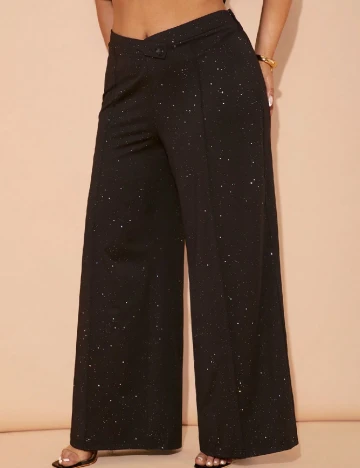 Pantaloni SHEIN CURVE, negru