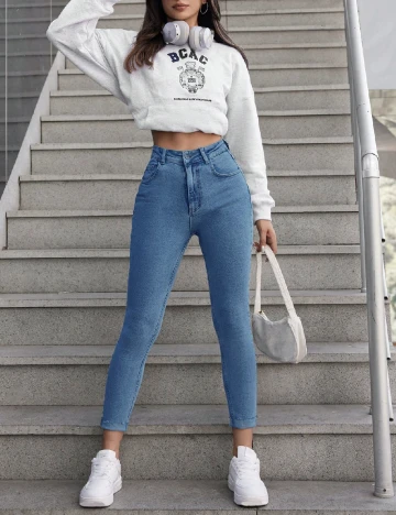 Blugi SHEIN, albastru