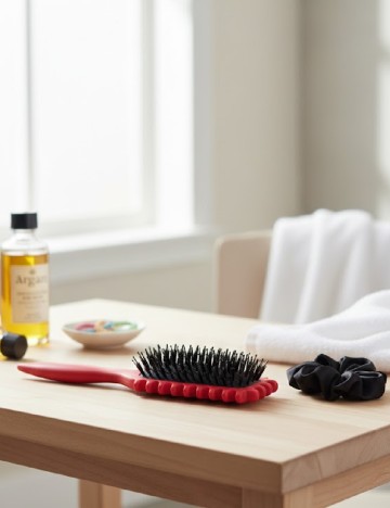 
						Perie de par SHEIN, rosu