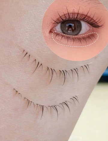 
						Gene false 5 perechi SHEIN, negru