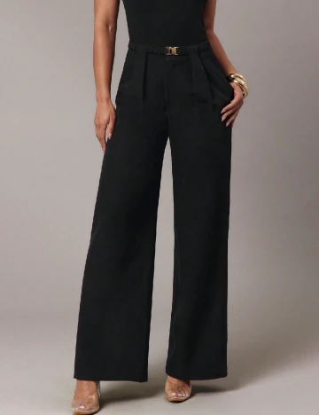 Pantaloni SHEIN, negru