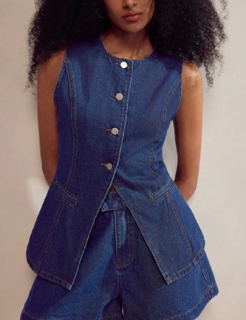 
						Vesta Forever 21, albastru