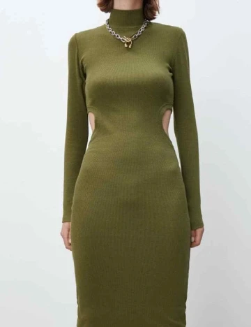 Rochie medie Zara, verde