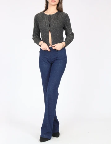 Cardigan Zara, gri inchis