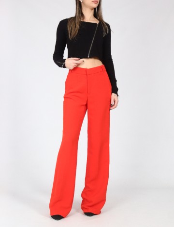 
						Pantaloni Zara, portocaliu