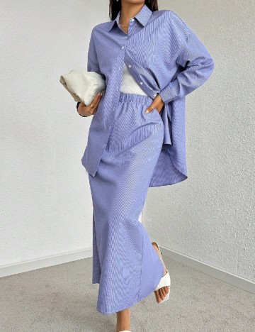 
						Compleu SHEIN, albastru