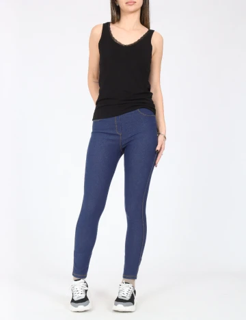 Pantaloni Zara, albastru