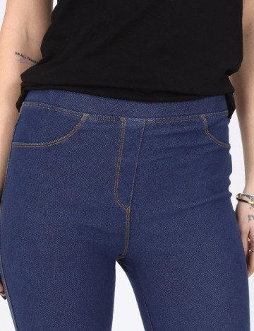 Pantaloni Zara, albastru