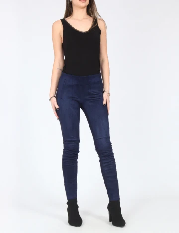 Pantaloni Zara, bleumarin