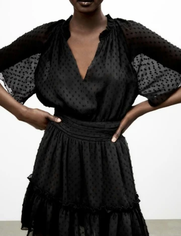 Rochie scurta Zara, negru