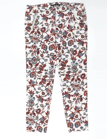 Pantaloni Zara, floral